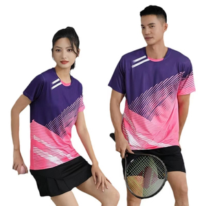 Nuevo diseño de ropa de tenis deportiva de moda mujeres niñas vestido de tenis con pantalones cortos uniforme de tenis - Product Image 1