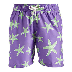 Pantalones cortos de baño informales para hombre, secado rápido, poliéster, licra, logotipo personalizado, impresión por sublimación, ecológico, sólido, antiarrugas, medio - Product Image 5