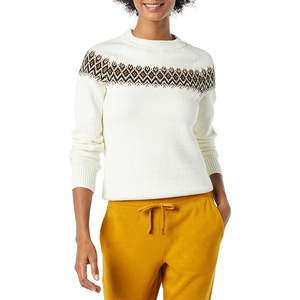 Suéter de Cuello Redondo para Hombre, Talla Grande, Corte Clásico, 100% Lana, Súper Suave, Transpirable, Manga Larga, Nuevo y en Tendencia - Product Image 1