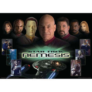 Modern Style Star Trek Nemesis <b>Poster</b> Made of Paper for Wall Decor - Product Image 1