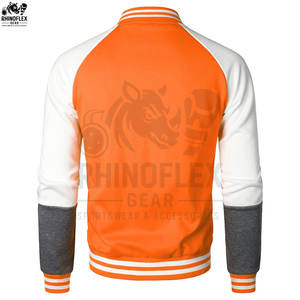 Vestes pour hommes Versity personnalisées de haute qualité Vestes pour homme confortables en toile Top Tendance Prix de gros Veste Versity pour homme - Product Image 3