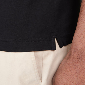 Nouveauté, polos pour hommes 100% coton, MOQ faible, logo brodé personnalisé, polos à manches courtes unis à vendre - Product Image 3