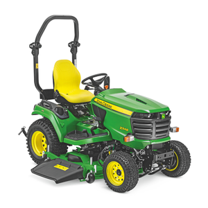 Tracteur de pelouse John Dere X948 24HP à transmission par engrenages 4x4 vert avec siège et roues jaunes - Product Image 1