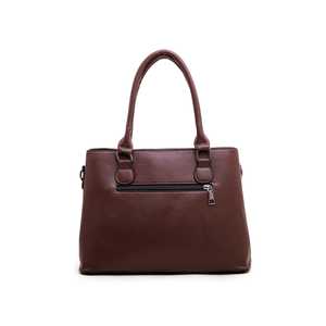 Bolso de mano Formal marrón P54121, decoración de borlas, elegante bolso informal con forro de cuero genuino, dos correas, bolso de moda ODM - Product Image 1