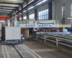 SPL-10S 1C SEALANT CNC Machine Panneaux de carrosserie de camion réfrigérés Applicateur adhésif PUR avec un convoyeur à rouleaux automatique - Product Image 2