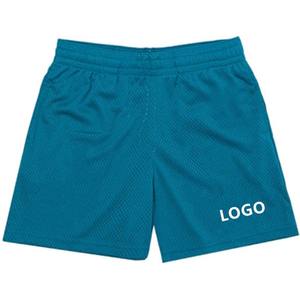 Shorts de sport décontractés en maille unie avec logo personnalisé, taille élastique, longueur mi-cuisse, pour femmes, sublimation, vente en gros - Product Image 2