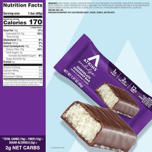 Atkins Endulge Chocolate Coconut Flavored Snack Bar, 16 Count - Product Image 3