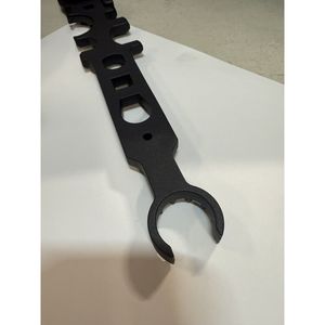 Chiave chiave regolabile per la rimozione del dado strumento multifunzionale per il montaggio di tubi da pesca di qualità fai da te finitura cromata metrica - Product Image 1