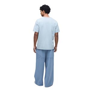 Pantalon de survêtement décontracté pour homme, grande taille, en tissu polaire respirant, service OEM personnalisé, haute qualité - Product Image 2