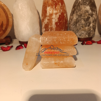 Garam Batu Himalaya Pink Premium Grosir, Alat Relaksasi Tubuh SPA, Batu Pijat Ukiran Tangan, Mengencangkan Kulit, Bersertifikat ISO, Cinta