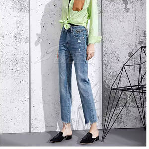 Vente en gros Pantalons jeans pour femmes Pantalons jeans skinny stretch doux Logo personnalisé disponible en gros - Product Image 2