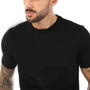Venta al por mayor personalizado impreso transpirable hombres camisetas de secado rápido deportes poliéster Fitness ropa Streetwear hombres camisas último diseño - Product Image 3