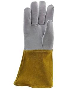 Guantes de trabajo de cuero de vaca genuino: cómodos, resistentes y flexibles para trabajos multiusos - Product Image 6
