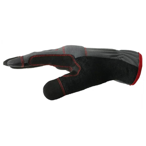 ถุงมือป้องกันมือสำหรับผู้ชายถุงมือช่างหนังวัวสีเหลือง - Product Image 3