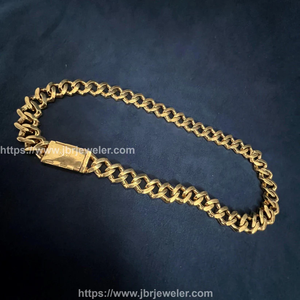 Style Moderne VVS Moissanite Diamant 15mm Plaqué Or 925 Argent Sterling Miami Hip Hop Chaîne Cubaine Collier Pour Rappeurs Cadeaux - Product Image 3