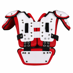Wholesale Price American Football Uniform Short Customizable Breathable Adjustable Anti Slip Football Shoulder Chest Protector - Product Image 4