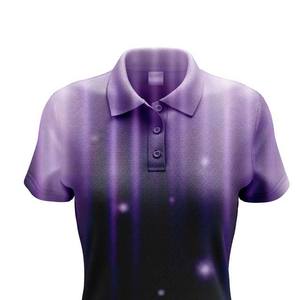 Polos OEM personalizados de algodón de alta calidad de talla grande para hombres y mujeres impresión por sublimación estilo High Street tamaño adulto - Product Image 2