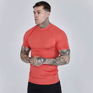 Camiseta de algodón 100% de calidad superior con gráfico de logotipo personalizado para hombre, camiseta transpirable ajustada para gimnasio, ropa de calle, ropa informal genial - Product Image 6