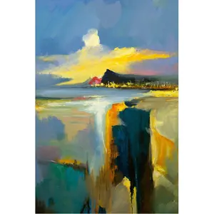 Pinturas Preço razoável e Wall Arts Decoração Home Oil Modern Canvas Handpainted Quadro Pinturas Paisagem