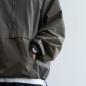 Personnaliser le style et la conception Streetwear Polyester Softshell imperméable Sports de plein air course coupe-vent veste de pluie pour hommes - Product Image 2