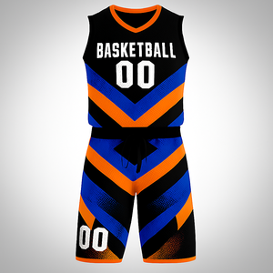 Ensemble de maillots de basket-ball réversibles personnalisés OEM vêtements de sport en polyester avec sublimation imprimée uniformes de basket-ball - Product Image 3