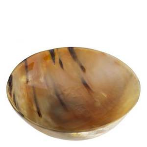 Bol de service élégant en corne de buffle, écologique et durable, avec base en forme de branche d'arbre, pour la vaisselle de fête, style américain, cuisine - Product Image 3