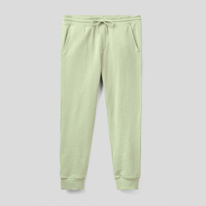 Pantalon de Jogging 100% Coton Vert Menthe pour Homme de Haute Qualité Respirant Taille Moyenne Style Décontracté Personnalisable - Product Image 4