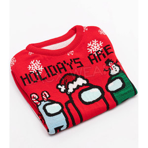 Pull de Noël d'automne en tricot pour hommes Pull de Noël en tricot à la mode pour hommes - Product Image 2