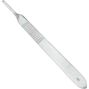 Cánula para Bisturí Quirúrgico N.º 3 3 mangoes de bisturí de acero inoxidable duradero y antideslizante n.º 3 Quirúrgicos - Product Image 2