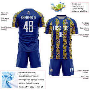 Proveedor de uniformes de fútbol que ofrece ropa transpirable resistente a la humedad, colores de equipo elegantes y calidad duradera y duradera - Product Image 2