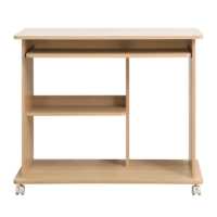 Bureau de jeu pour ordinateur en MDF moderne avec personnalisation, utilisation modulaire pour le bureau à domicile, 90x40x75cm, finition en papier laminé/PVC
