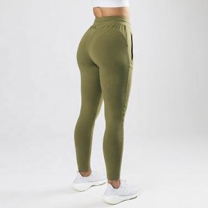 Pantalon de course en nylon et spandex pour femmes, pantalons de survêtement de yoga à séchage rapide - Product Image 2