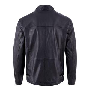 Concevez vos propres vestes en cuir à la mode Veste en cuir de haute qualité pour hommes au meilleur prix Veste en cuir à manches longues/veste de travail - Product Image 2