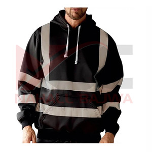 Chemise de sécurité de construction Hoodies Sécurité réfléchissante à manches longues. - Product Image 5