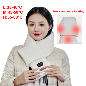 Wholesale Winter Warm Women Men Heated <b>Neck</b> Warmer <b>Neck</b> <b>Heating</b> <b>Pad</b> with Hidden <b>Heating</b> Hat - Product Image 4