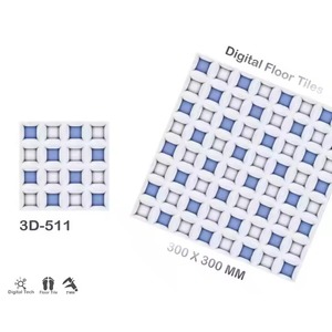 ยี่ห้อวิสตาร์กระเบื้องเคลือบเงากันลื่นขนาด12X12แบบดิจิตอลลายสระว่ายน้ำดีไซน์3D ล่าสุด - Product Image 4