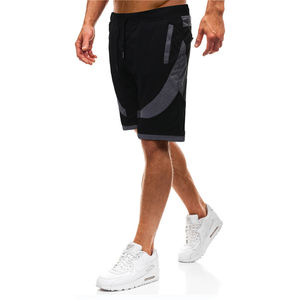 Pantalones cortos de gimnasio de Color personalizado para hombre, pantalones cortos de entrenamiento cruzado para levantamiento de pesas para culturismo, tela de malla de tamaño 6XL - Product Image 5