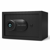 Coffre-fort électronique miniature pour la maison, le bureau, l'hôtel, la banque, avec lecteur d'empreintes digitales