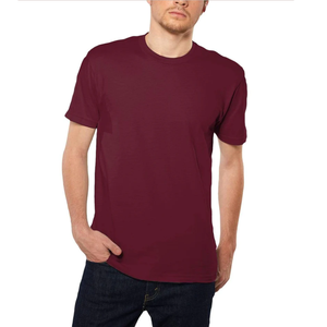 Nueva llegada sublimación personalizada 100% camisetas de algodón para hombres en blanco camisetas de gran tamaño camisetas de talla grande para hombres camiseta personalizada - Product Image 1