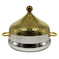 Casserole isotherme à double paroi en acier inoxydable de style moderne, avec couvercle moulé, pour garder les aliments au chaud – Nouveauté très demandée