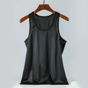 เสื้อกล้ามผู้ชาย100% เสื้อกล้ามน้ำหนักเบาและใส่สบายปรับแต่งได้เสื้อกล้ามเปล่าราคาถูกสำหรับใส่ไปยิมและชุดกีฬา - Product Image 2