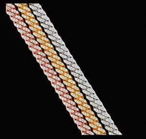 Gran oferta, collar y pulseras de eslabones de cadena chapados en acero inoxidable clásico, joyería de moda para hombres y mujeres - Product Image 3