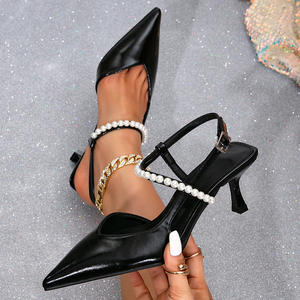 Zapatos Mary Jane de Estilo Francés para Primavera y Verano, Zapatos Planos de Cuero con Suela Gruesa de Estilo Británico Retro, Zapatos de Tacón Alto Dulces y Elegantes - Product Image 4