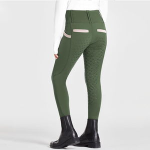 Leggings de Equitación para Mujer con Bolsillos con Cremallera, Logotipo Personalizado, Cómodos y Transpirables, Pantalones de Montar para Mujer en MOQ Bajo - Product Image 2