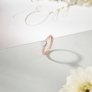 Anillo de Compromiso de Diamantes Endless Devotion para Mujer - Product Image 2