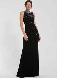 Custom <b>Dress</b> Manufacturer Black Polyester Long Gown <b>Women</b> Ceremony <b>Dresses</b> Celebrity Evening Party <b>Dress</b> Beading Natural - Product Image 2