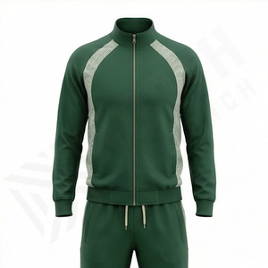 Ensemble de survêtement en molleton de coton surdimensionné pour hommes avec logo personnalisé, deux pièces, jogging, ensemble d'entraînement d'hiver, tenue de sport, course à pied - Product Image 1