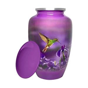 Nouveau look avec un prix raisonnable fabriqué en Inde urnes de crémation pour animaux de compagnie fournitures funéraires urne en aluminium crémation avec une qualité supérieure - Product Image 1