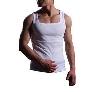 Sports Workout Gym Clothing Tank Top Bodybuilding Stringer Vest Custom Cotton Gym <b>Mens</b> Running <b>Singlet</b> - Product Image 1