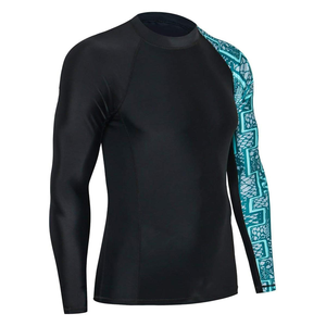 Camiseta de Compresión Personalizada con Logotipo para Hombre, Manga Larga, para Gimnasio, Fitness, Deporte, Capa Base, Protección Solar, Secado Rápido, MMA - Product Image 2